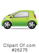 Compact Car Clipart #26275 by beboy
