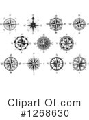 Compass Clipart #1268630 by Vector Tradition SM