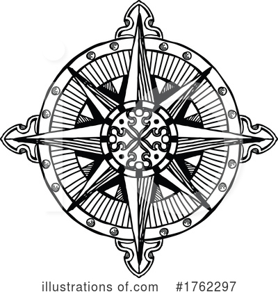 Royalty-Free (RF) Compass Clipart Illustration by Vector Tradition SM - Stock Sample #1762297