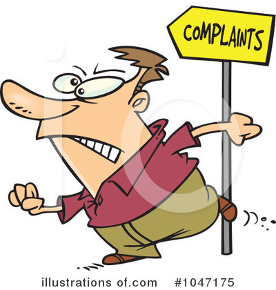 Complaining Clipart #1047175 by toonaday