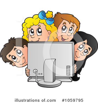 Computer Screen Clipart #1059795 by visekart