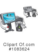 Computer Clipart #1083624 by Vector Tradition SM
