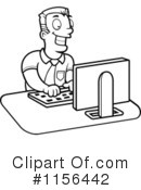 Computer Clipart #1156442 by Cory Thoman