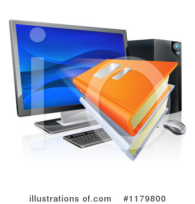 Desktop Computer Clipart #1179800 by AtStockIllustration