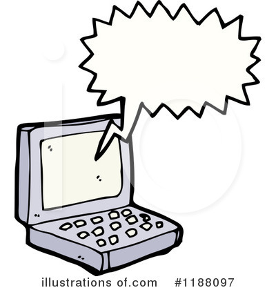 Royalty-Free (RF) Computer Clipart Illustration by lineartestpilot - Stock Sample #1188097