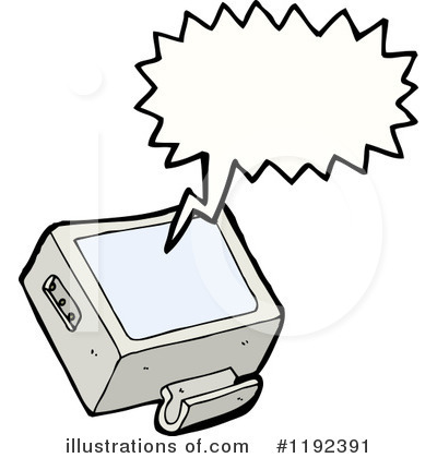 Royalty-Free (RF) Computer Clipart Illustration by lineartestpilot - Stock Sample #1192391
