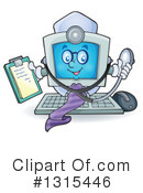 Computer Clipart #1315446 by visekart