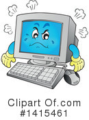 Computer Clipart #1415461 by visekart