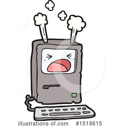 Royalty-Free (RF) Computer Clipart Illustration by lineartestpilot - Stock Sample #1519615