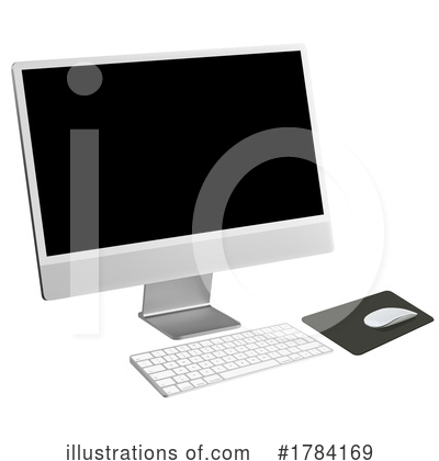 Desktop Computer Clipart #1784169 by dero