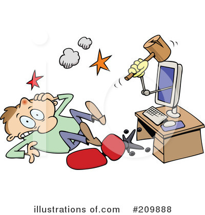 Computer Virus Clipart #209888 by gnurf