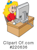 Computer Clipart #220636 by visekart