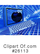Computer Clipart #26113 by KJ Pargeter