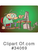 Computer Clipart #34069 by gnurf