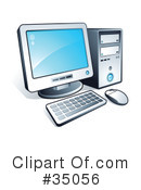 Computer Clipart #35056 by beboy