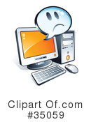 Computer Clipart #35059 by beboy