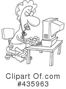 Computer Clipart #435963 by toonaday