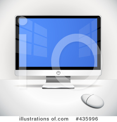 Computer Screen Clipart #435996 by Oligo