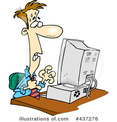 Computer Virus Clipart #437276 by toonaday