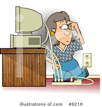 Computers Clipart #6216 by djart