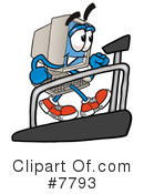 Computer Clipart #7793 by Mascot Junction