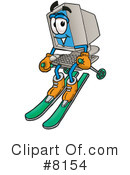 Computer Clipart #8154 by Mascot Junction