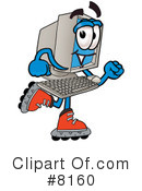 Computer Clipart #8160 by Mascot Junction