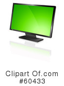 Computer Monitor Clipart #60433 by Oligo