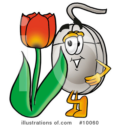 Royalty-Free (RF) Computer Mouse Clipart Illustration by Mascot Junction - Stock Sample #10060