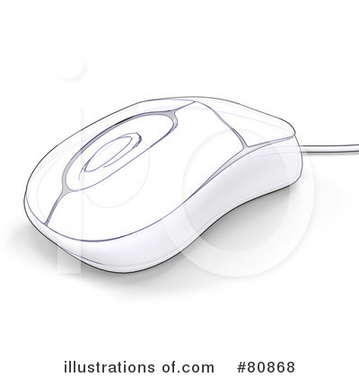 Computer Mouse Clipart #80868 by Leo Blanchette