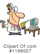Computer Repair Clipart #1198027 by toonaday