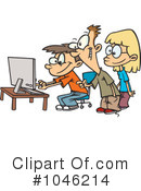 Computers Clipart #1046214 by toonaday
