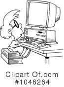 Computers Clipart #1046264 by toonaday