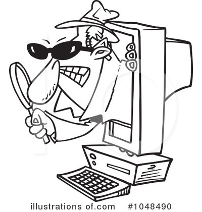 Spy Clipart #1048490 by toonaday