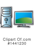 Computers Clipart #1441230 by Lal Perera
