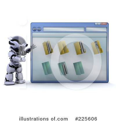 Robot Character Clipart #225606 by KJ Pargeter