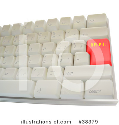 Computer Keyboard Clipart #38379 by dero
