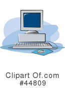 Computers Clipart #44809 by Lal Perera