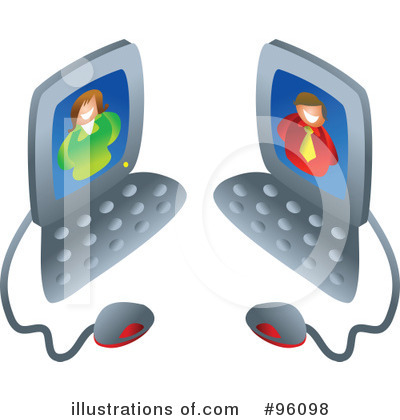 Royalty-Free (RF) Computers Clipart Illustration by Prawny - Stock Sample #96098
