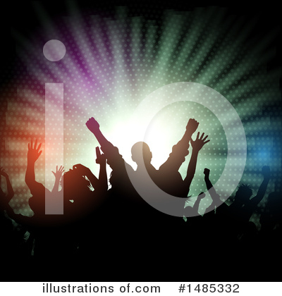 Audience Clipart #1485332 by KJ Pargeter
