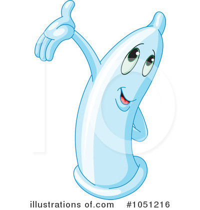 Royalty-Free (RF) Condom Clipart Illustration by Pushkin - Stock Sample #1051216