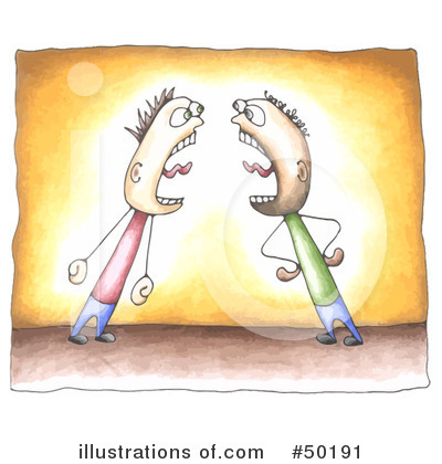 Arguing Clipart #50191 by C Charley-Franzwa