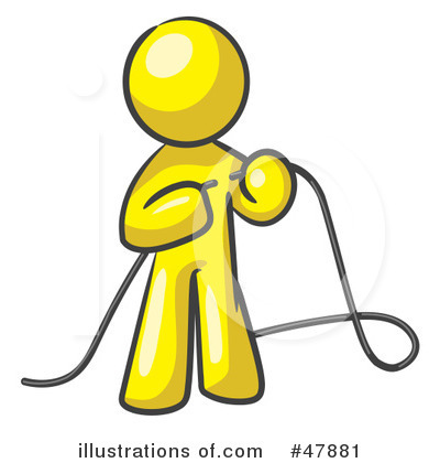 Royalty-Free (RF) Connection Clipart Illustration by Leo Blanchette - Stock Sample #47881