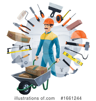 Royalty-Free (RF) Construction Clipart Illustration by Vector Tradition SM - Stock Sample #1661244