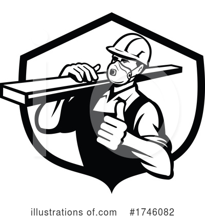 Lumber Clipart #1746082 by patrimonio