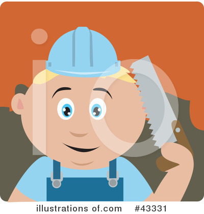 Royalty-Free (RF) Construction Clipart Illustration by Dennis Holmes Designs - Stock Sample #43331