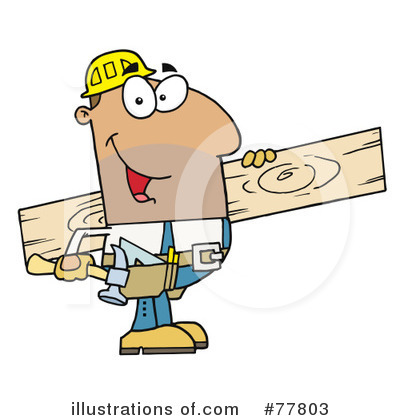Royalty-Free (RF) Construction Clipart Illustration by Hit Toon - Stock Sample #77803