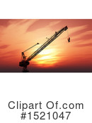 Construction Crane Clipart #1521047 by KJ Pargeter