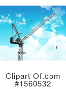 Construction Crane Clipart #1560532 by KJ Pargeter