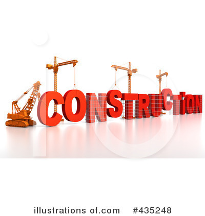 Royalty-Free (RF) Construction Crane Clipart Illustration by Tonis Pan - Stock Sample #435248